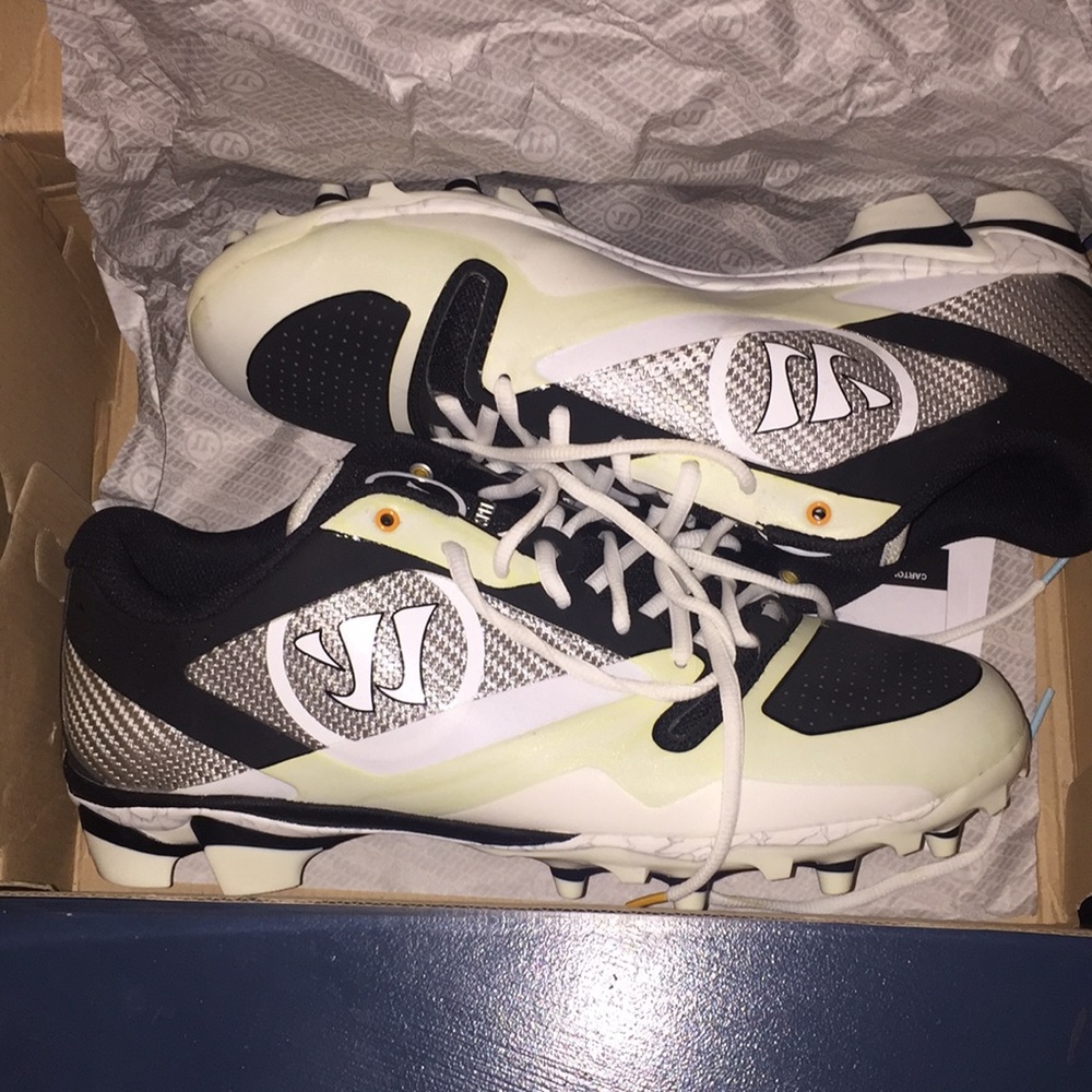 Warrior Gospel LaCrosse Cleats, size 11.